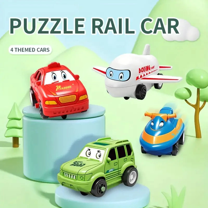 TrackTwist™ - Rail Car Puzzle