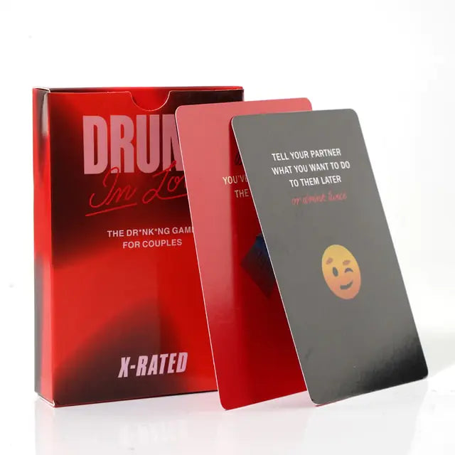 Drunk Desires Couples Drinking Card Game Chocolate