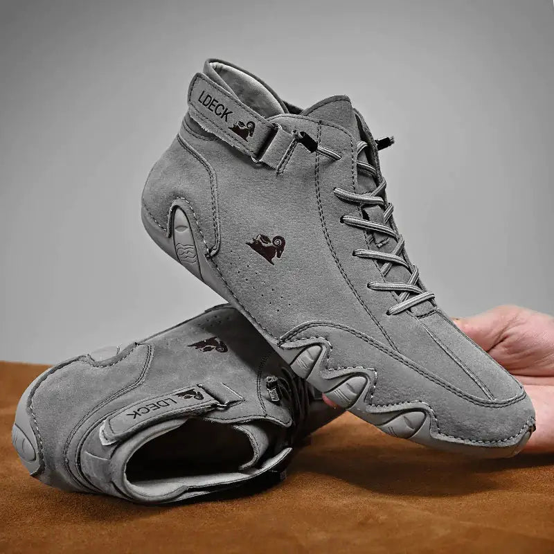 Skylar™ Orthopedic Comfort Shoes Made Of Authentic Leather (Unisex) Gray 40