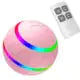 Interactive Pet Smart Ball Toy Pink With Remote
