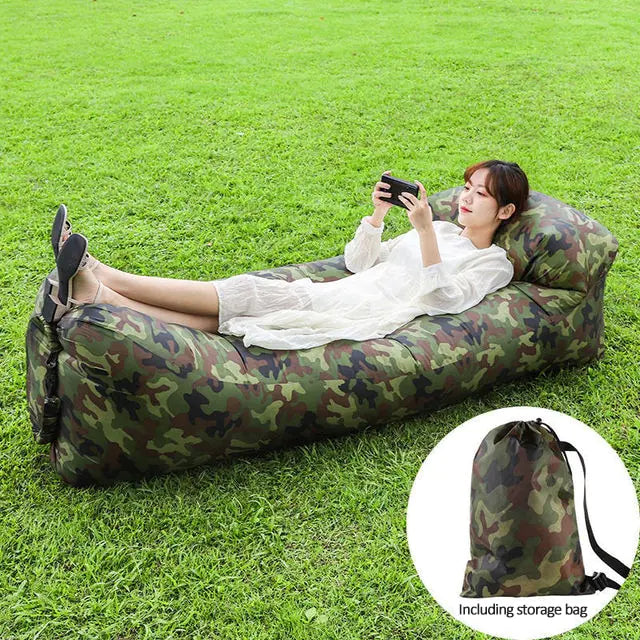 Inflatable Sofa Bed Military