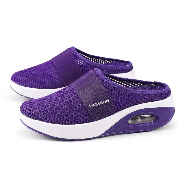 Comfortable Walking Shoes Purple 40