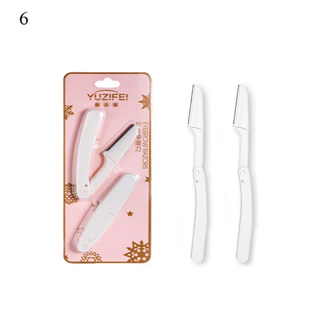 Eyebrow Trimming Scissors With Comb A6