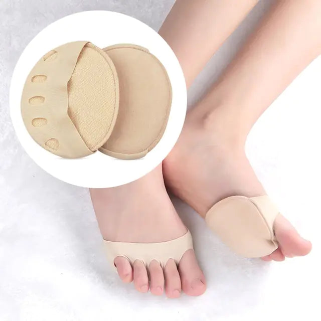 Honeycomb Fabric Foot Care Beige Type A-1Pair
