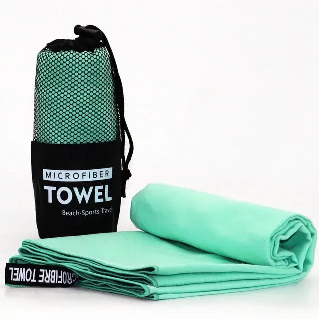 Quick Drying Absorbent Towels Mint Green L(122x60cm)