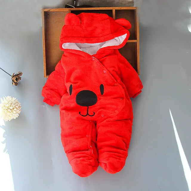 New Born Baby Footies Red 3Months
