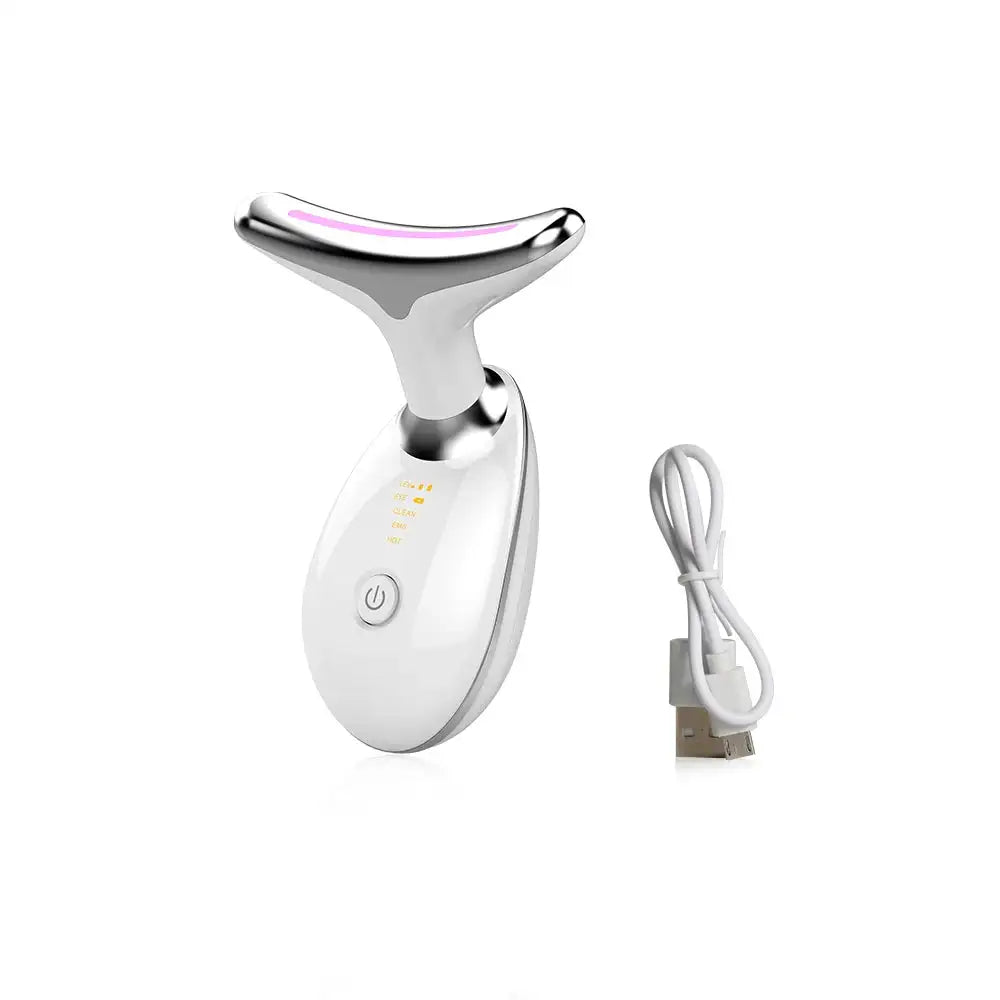 Face Lifting Tool! White Face Lifting Massager