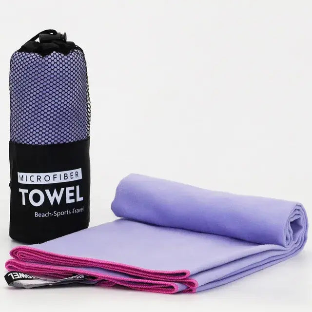 Backpacking Absorbent Towels Taro Purple S(80x40cm)