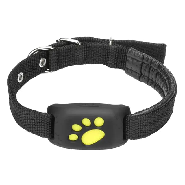 Pet GPS Tracker Collar Black 1PC