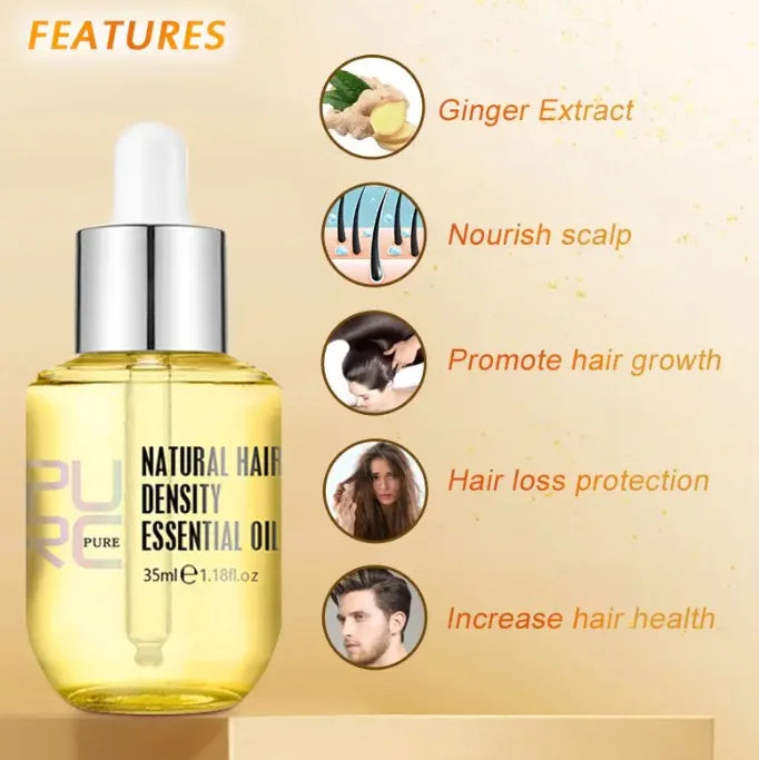 Natural Ginger Hair Growth Oil Ginger Oil