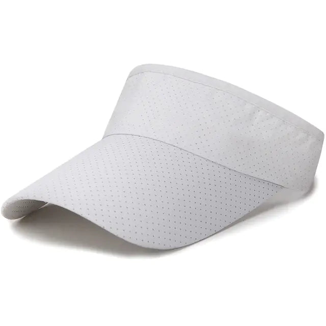 Adjustable Breathable Sun Protection Hat White Adjustable
