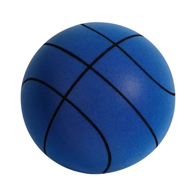 Silent Basketball Squeezable Indoor Training Blue 21CM