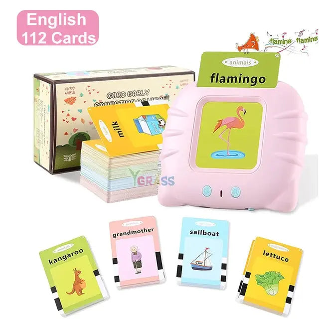 Educational Learning Talking Flash Cards English 112cards
