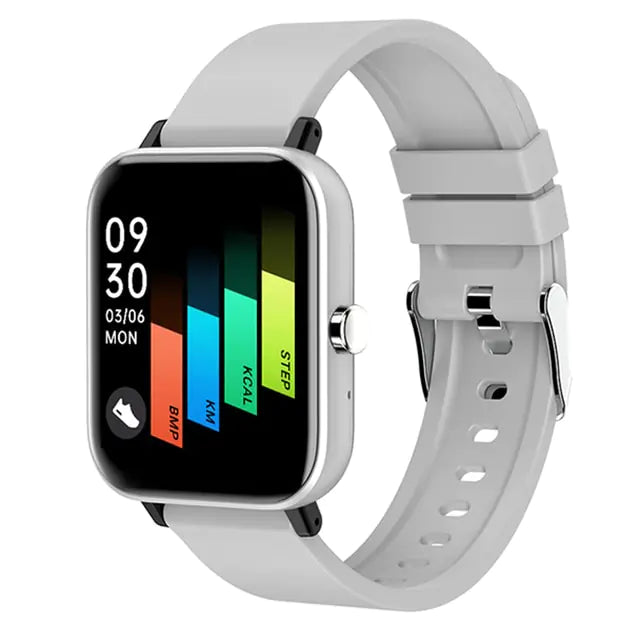 Touch Call Fitness Smartwatch IP67 Grey None