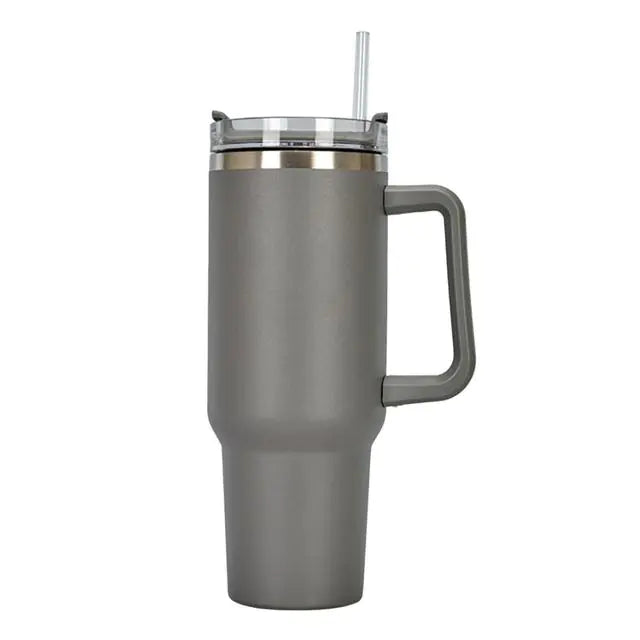 Lightweight Vacuum Thermal Cup Grey
