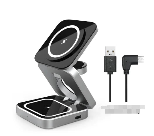 3 in 1 Wireless Charging Station New Only Charger Holder None