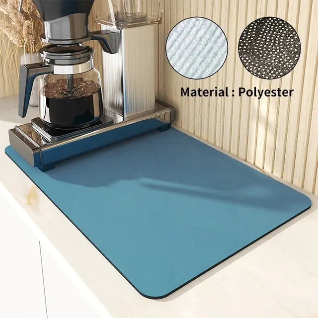 Super Absorbent Drain Pad Blue B Mat L 40 x 50cm