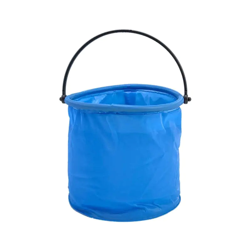 Foldable Beach Bucket Blue