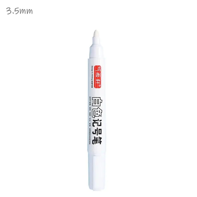 White Marker Gel Pen White 3.5 mm-1 pc