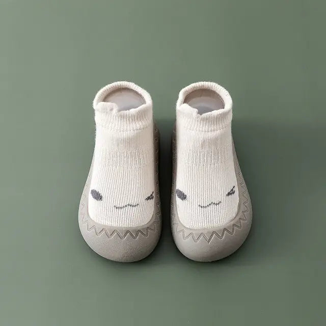 Baby Socks Shoes Beige 3-4Years