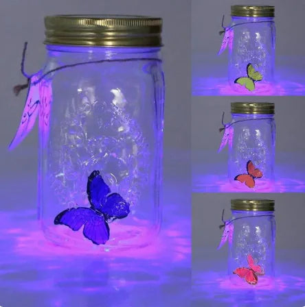 LED Magic Butterfly Jar
