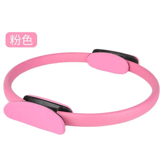 Yoga Exercise Fitness Ring Pink