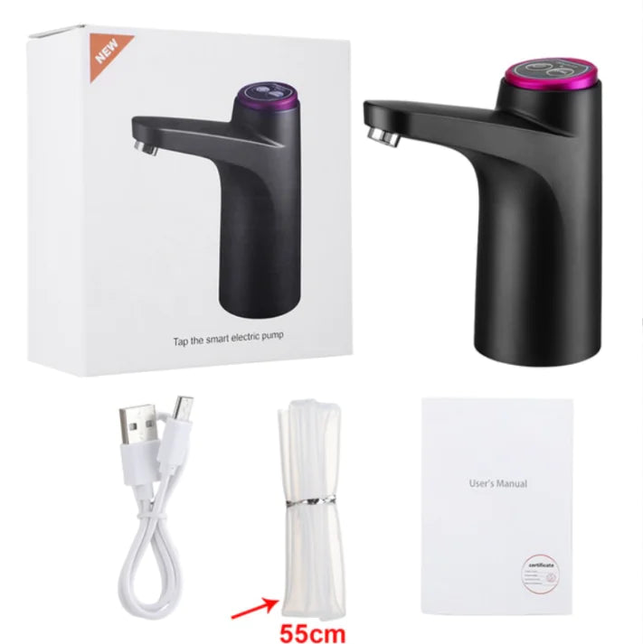 Automatic Water Pump Dispenser Black With Box