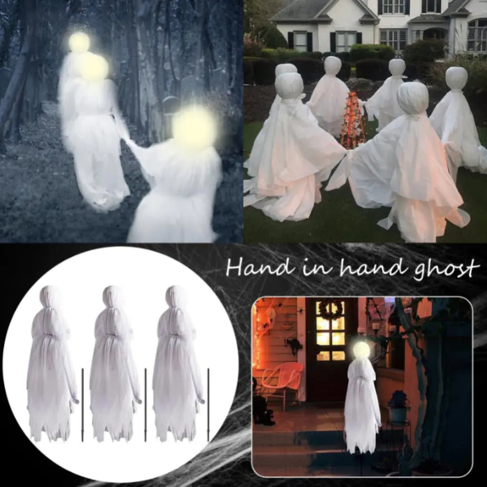 Holding Hands Ghost For Halloween Decoration