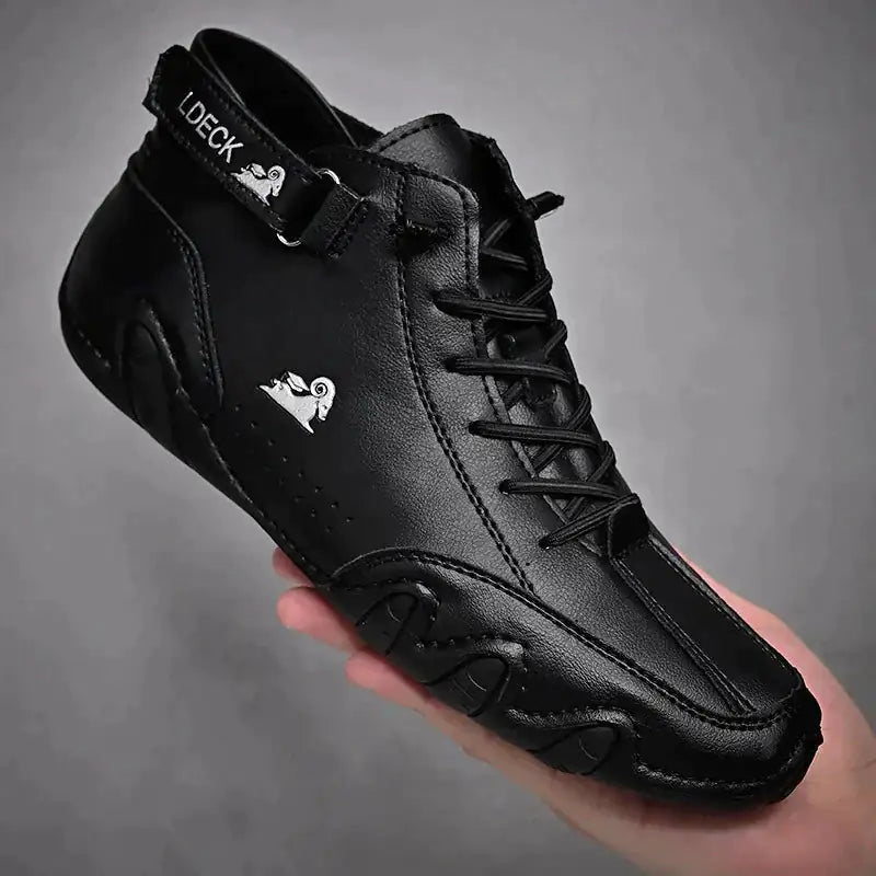 Skylar™ Orthopedic Comfort Shoes Made Of Authentic Leather (Unisex) Black 43