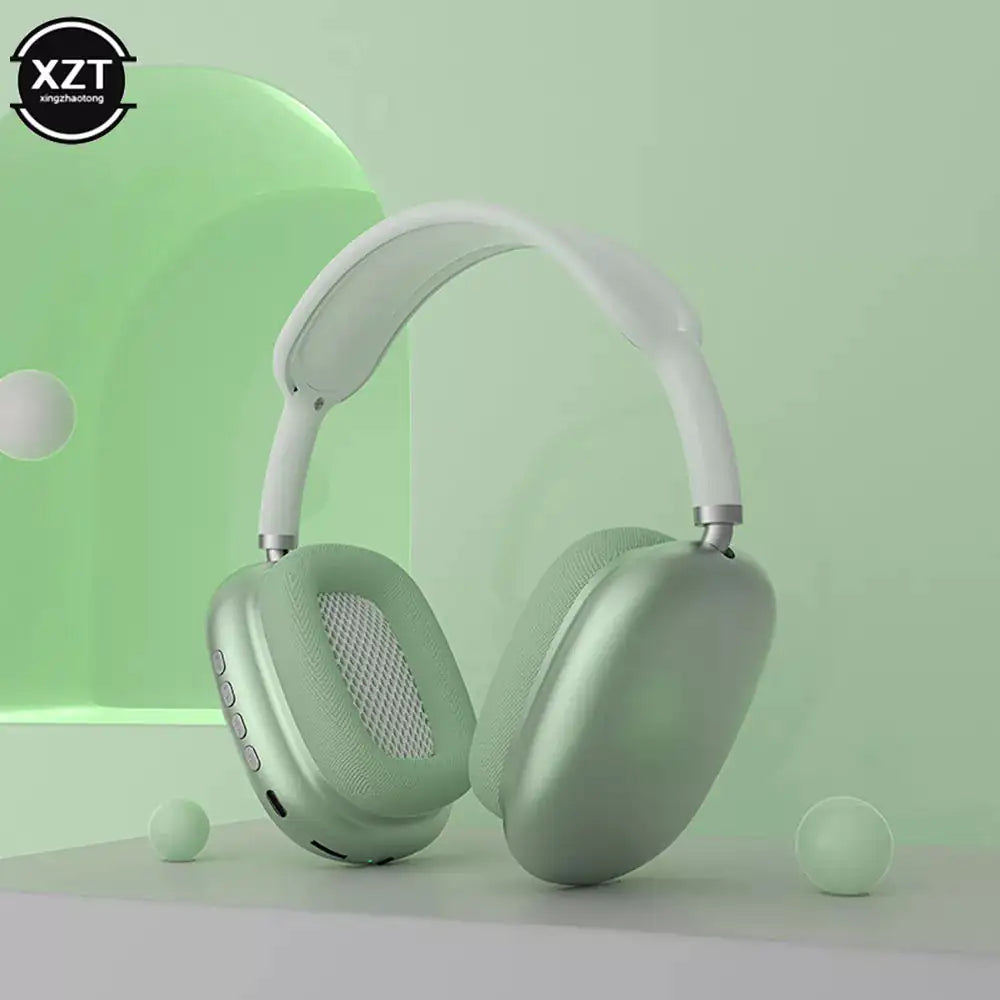 P9 Air Max Wireless Stereo HiFi Headphone green