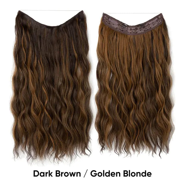 Synthetic Wave Hair Extensions 6AH27 24inches
