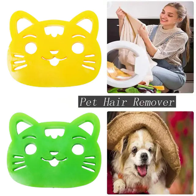 1/2/4Pcs Reusable Pet Fur Catcher 2PCS Cat