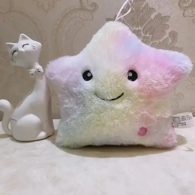 Star Shaped Pillow Colorful