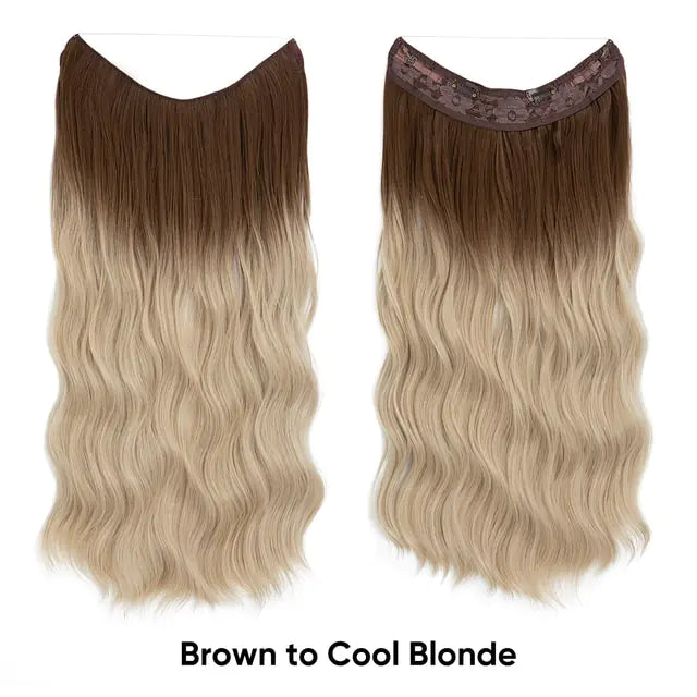 Synthetic Wave Hair Extensions 10TT24 60 24inches