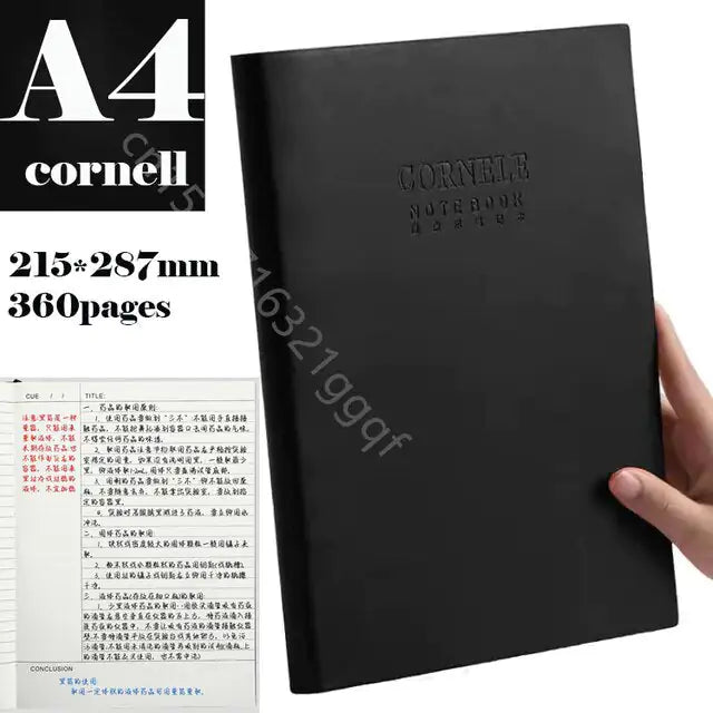 Diary Cornell Notebooks Black Cornell