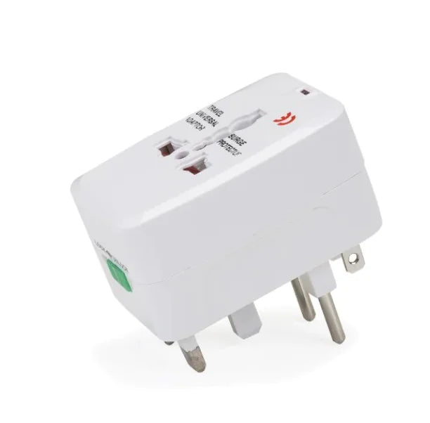Travel Socket Adapter White Universal Plug