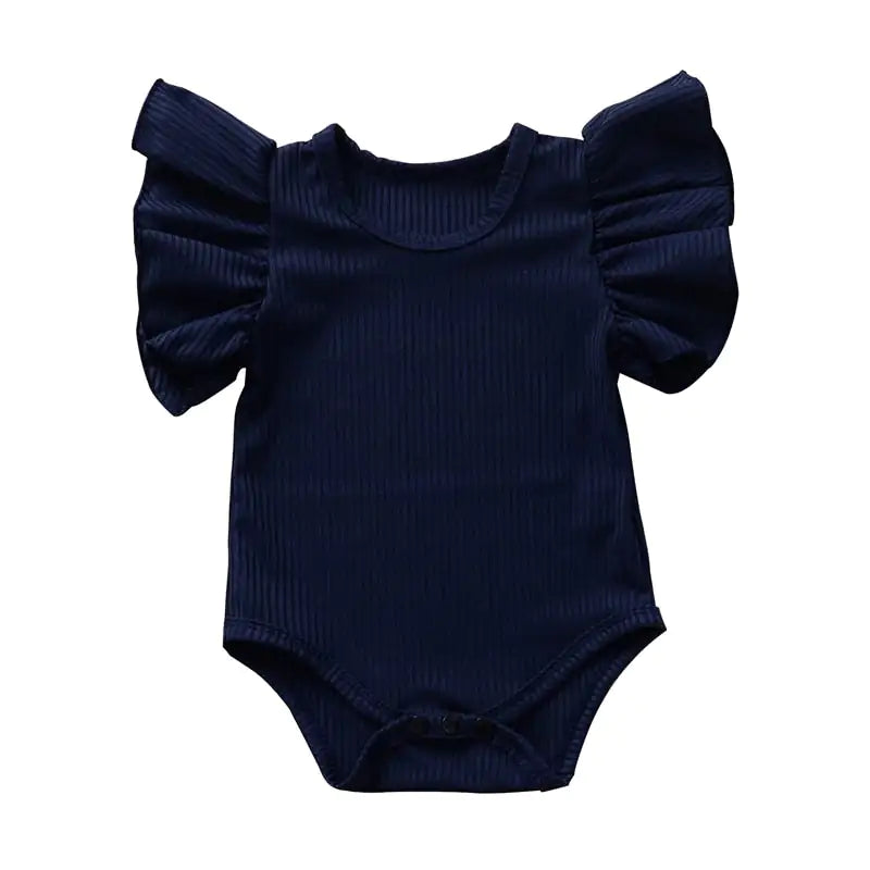 Newborn Body Suit Todder Blue 6 12Months
