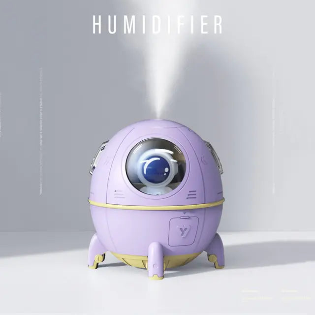 Air Humidifier Peculiar Astronaut Purple