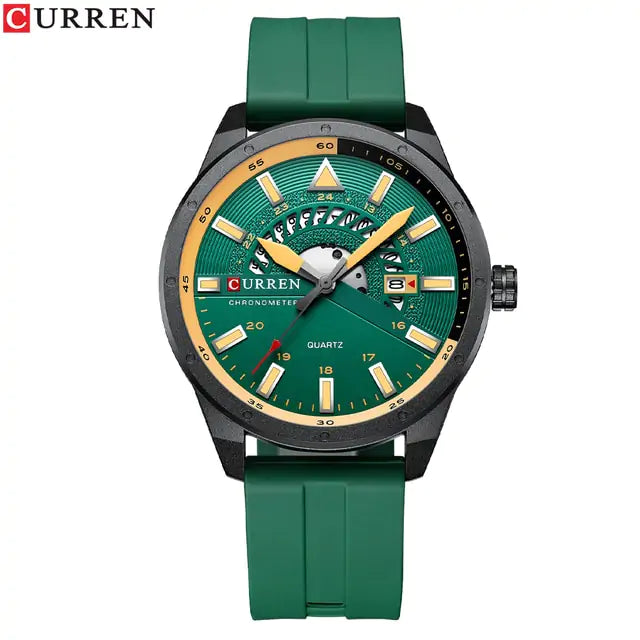 Waterproof Sport Men's Watches Green