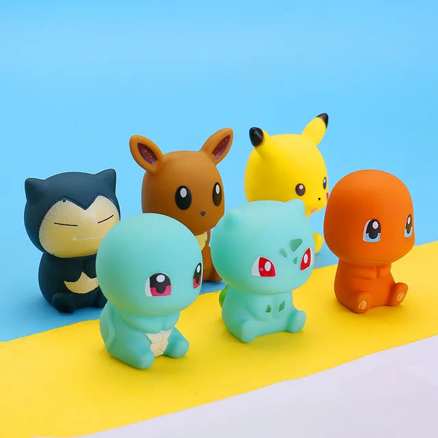 Pokemon Anime Bath Toy Set As shown