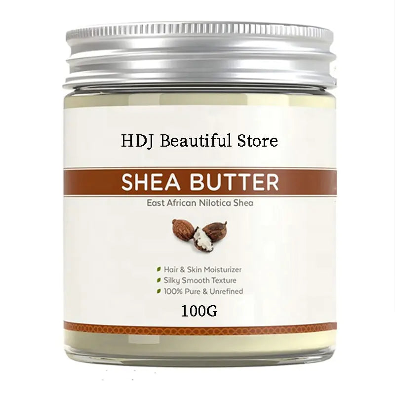 100% Shea Butter Skin Moisturizing Cream Shea Butter Bottle 100g