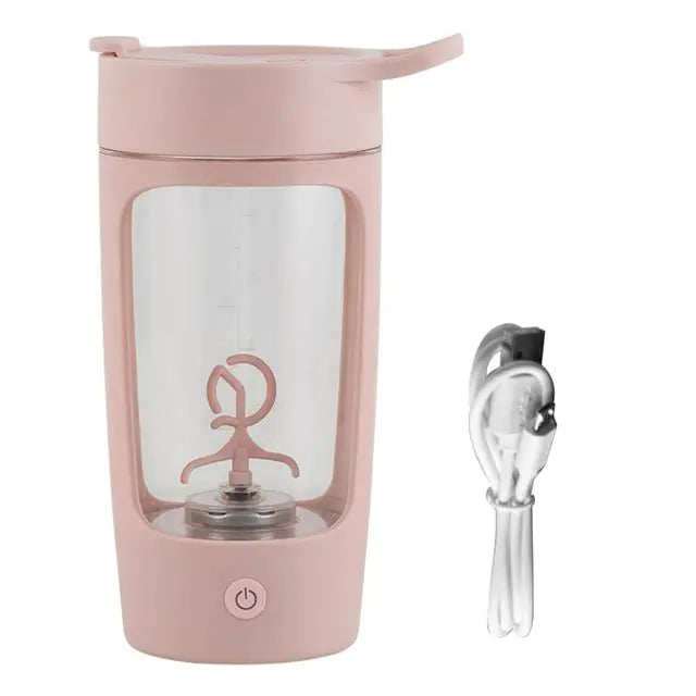 Electric Bottle Shaker Cup Pink