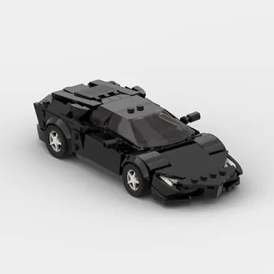 Aventador Racer Brick Building Blocks Black