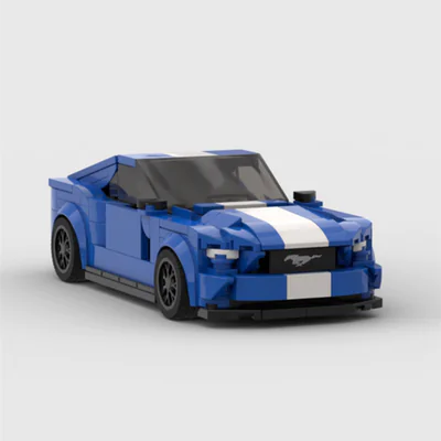 Speed Racer Blocks Toy Blue M03003