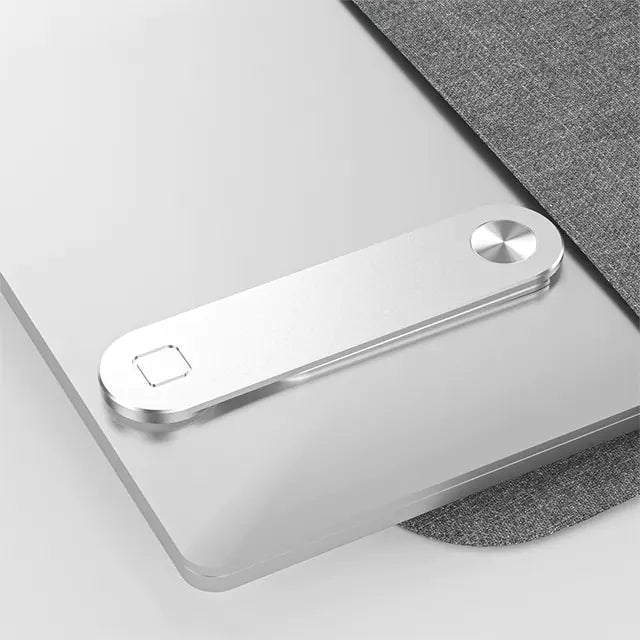 Magnetic Smart Folding Phone Holder Silver
