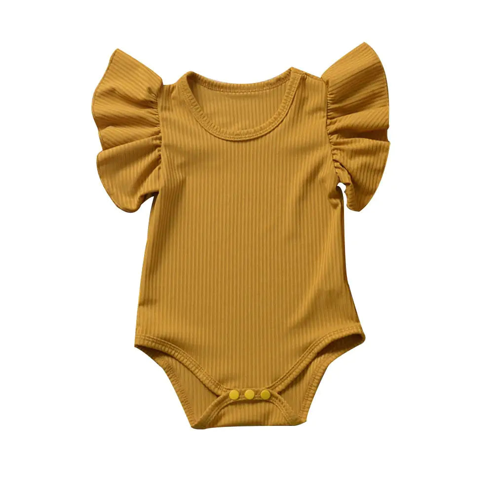 Newborn Body Suit Todder Yellow 3 6Months