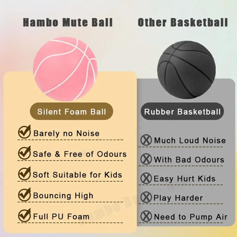 Silent Basketball Squeezable Indoor Training