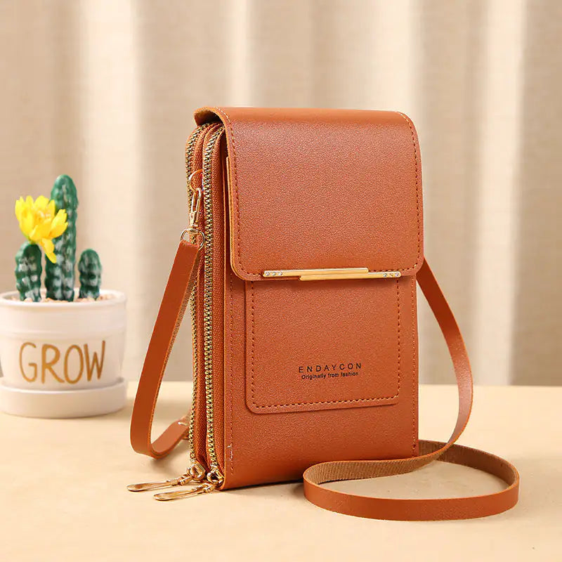 Mother's Day Sale Anti-Theft Leather Bag Brown