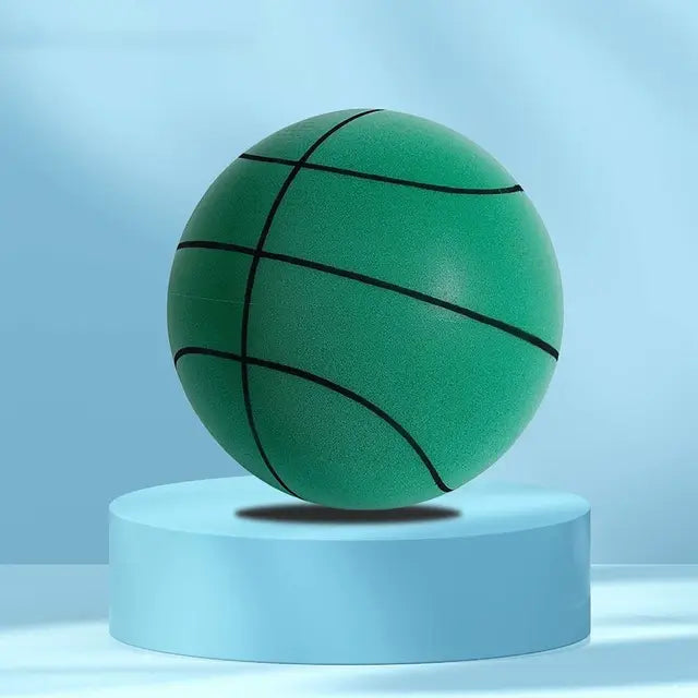 Silent Basketball Squeezable Indoor Training Green 18CM