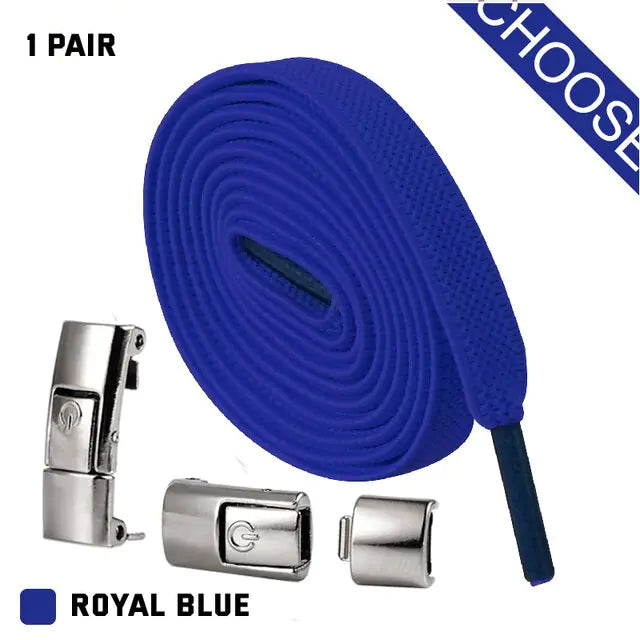 Elastic Shoelaces Royal Blue
